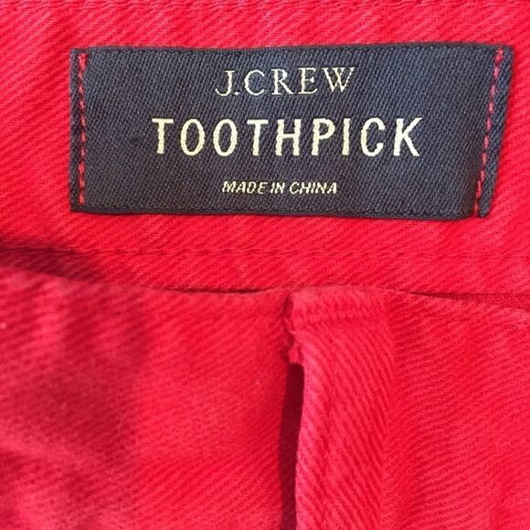 J Crew Toothpick Skinny Cropped Pants - Picture 5 of 7